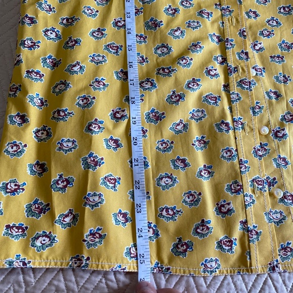 Tory Burch Garden Rose Poplin Shirt - Picture 8 of 16